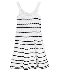 Rare Editions Big Girls A-Line Crochet Dress