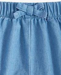 First Impressions Baby Girls Denim Bubble Shorts, Exclusively at Macy's