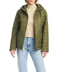 kate spade new york Women's Signature Zip-Front Water-Resistant Quilted Jacket