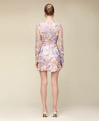 Avec Les Filles Women's Floral-Embroidered Sheath Dress