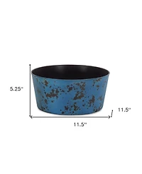 Sturdy Round Plastic Flower Pot for Patio Balcony and Yard Outdoor Decor