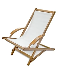 Solid Wood Deck Chair – Indoor/Outdoor Seating for Patio, Deck, and Garden
