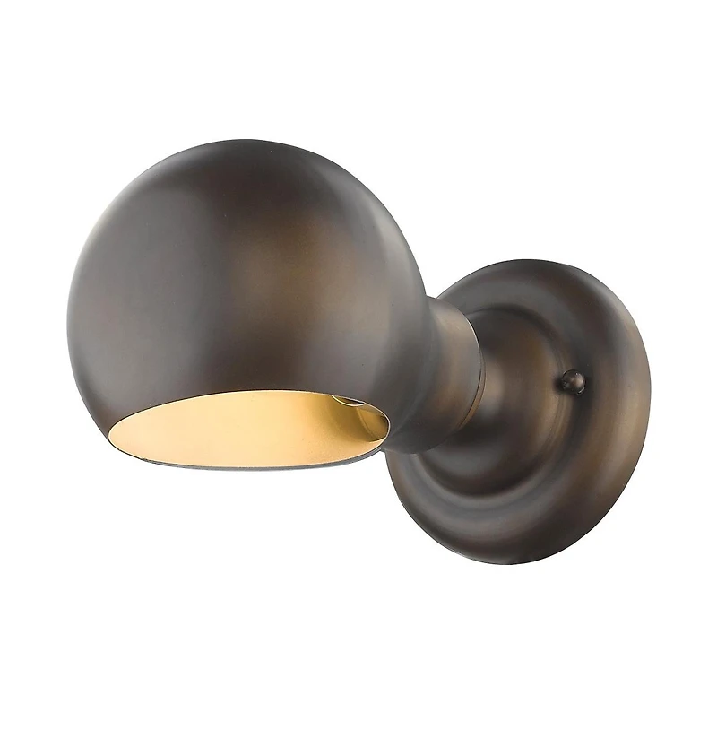 Modern Rounded Wall Sconce for Ambient Home Lighting