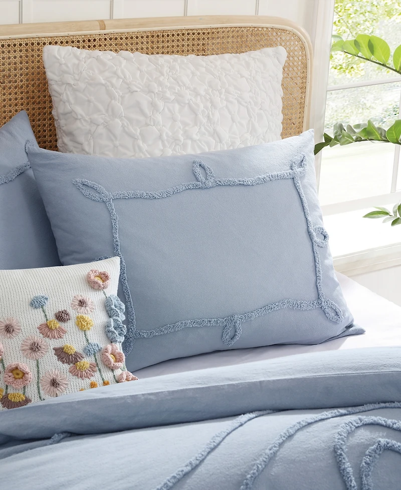 Chf Retro Scroll 3-Pc. Duvet Cover Set