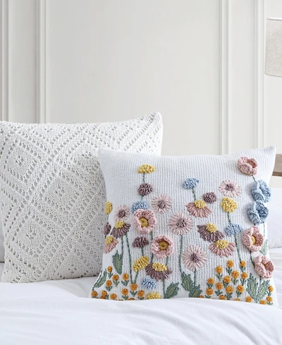 Peri Home 3D Petals Decorative Pillow, 18" x 18"