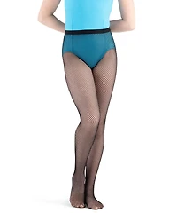 Capezio Juniors' Professional Rhinestone Fishnet Tight - Child
