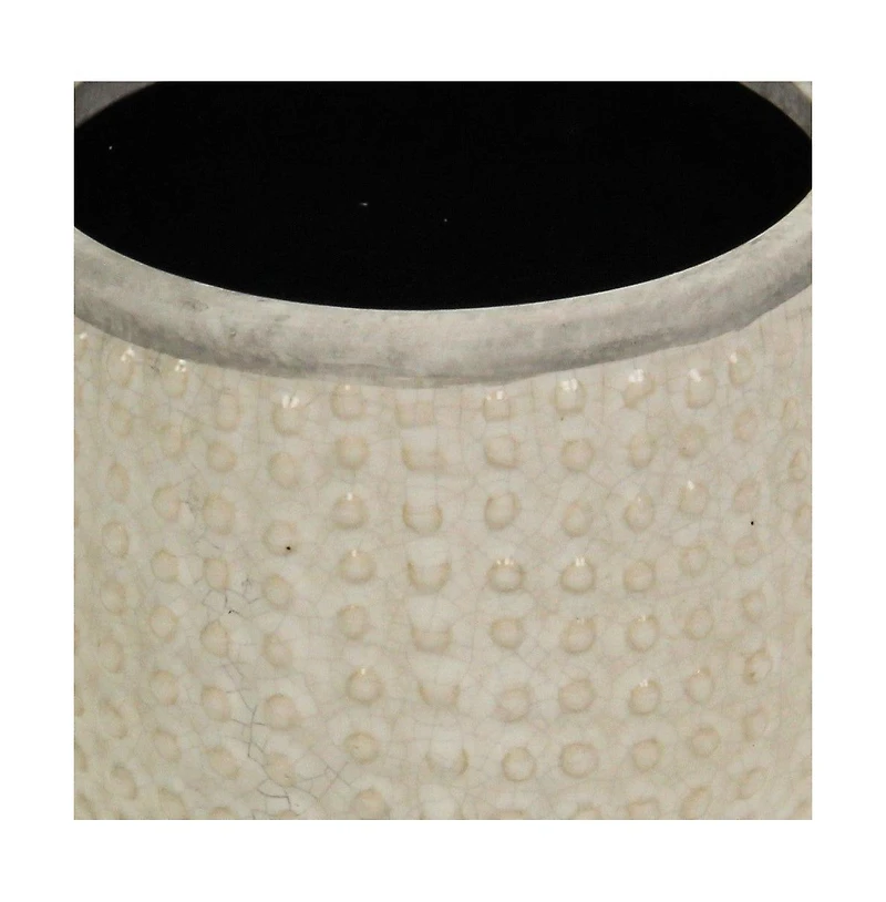 Dot Ceramic Round Pot Planter – Indoor & Outdoor Decorative Plant Pot