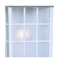 Window Pane Lantern Wall Light for Entryway Hallway or Patio
