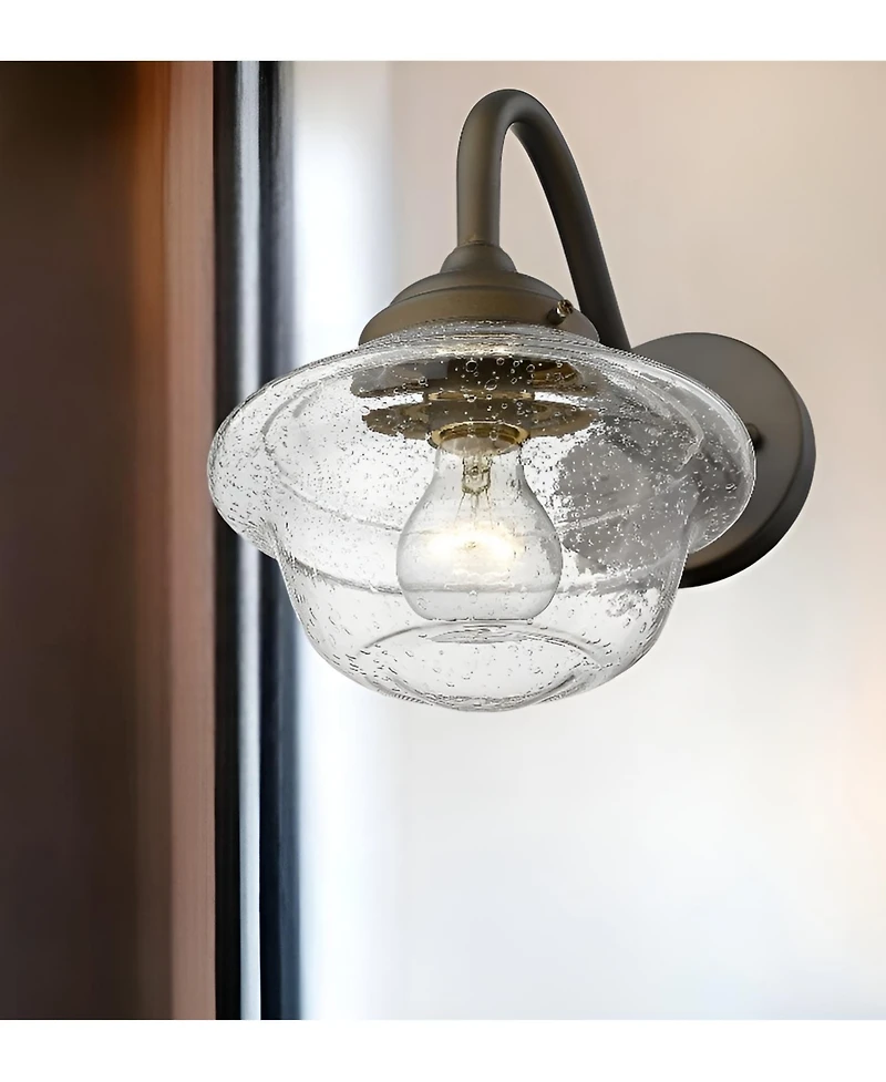 Classic Schoolhouse Wall Sconce for Outdoor Patio and Garage Lighting