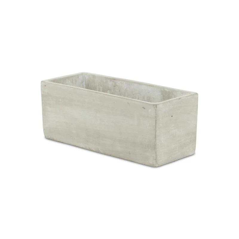Rectangular Cement Pot Planter – Versatile Planter for Garden & Home