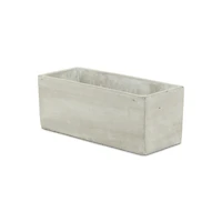 Rectangular Cement Pot Planter – Versatile Planter for Garden & Home