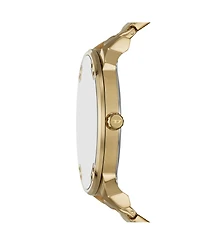 Diesel Men's Mr. Daddy Slim Quartz Three-Hand Date Gold Stainless Steel Watch, 54mm