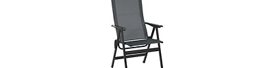 Patio Steel Arm Chair – Modern Outdoor Seating for Any Space
