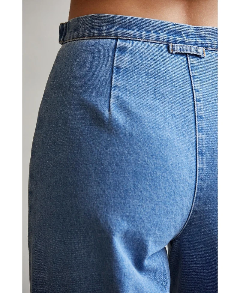Crescent Women's Mallory Denim Cargo Pants