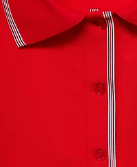 Mango Women's Cropped Polo Shirt