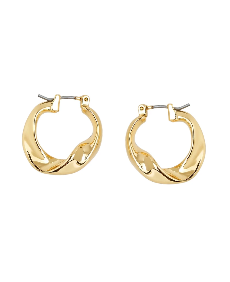 Robert Lee Morris Soho Sculpted Hoop Earrings