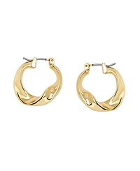 Robert Lee Morris Soho Sculpted Hoop Earrings
