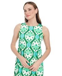 London Times Women's Printed Shift Dress