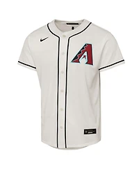 Nike Big Boys and Girls Corbin Carroll Cream Arizona Diamondbacks Home Replica Player Jersey