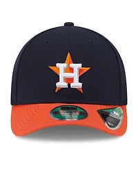 New Era Men's Navy Houston Astros Player Replica 9FORTY Adjustable Hat