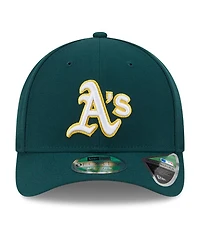 New Era Men's Green Athletics Player Replica 9FORTY Adjustable Hat
