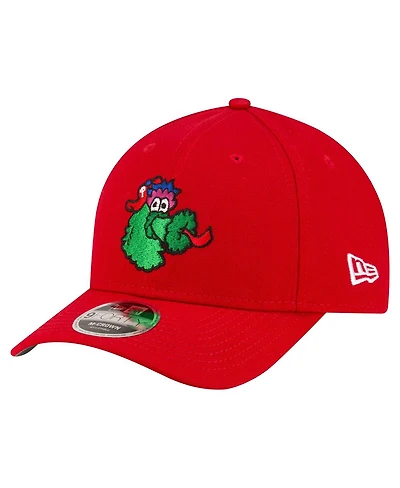 New Era Men's Red Philadelphia Phillies Player Replica 9FORTY Adjustable Hat