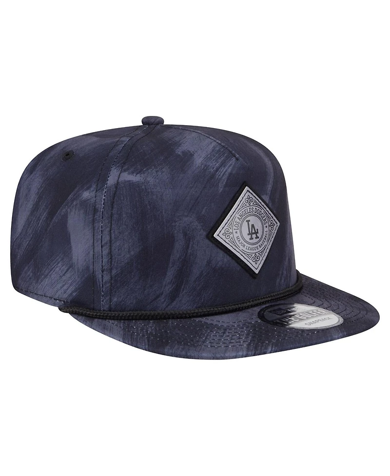 New Era Men's Navy Los Angeles Dodgers Printed Golfer Snapback Hat