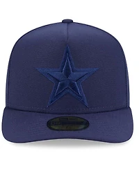 New Era Men's Navy Dallas Cowboys Color Pack A-Frame 59FIFTY Fitted Hat