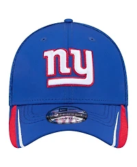 New Era Men's Royal New York Giants Game Day Linear 39THIRTY Flex Hat