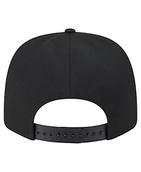 New Era Men's Black Miami Marlins Multi-Rope 9SEVENTY Stretch-Snap Hat