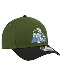 New Era Men's Dark Green Colorado Rockies City Feature 9FORTY A-Frame Adjustable Hat