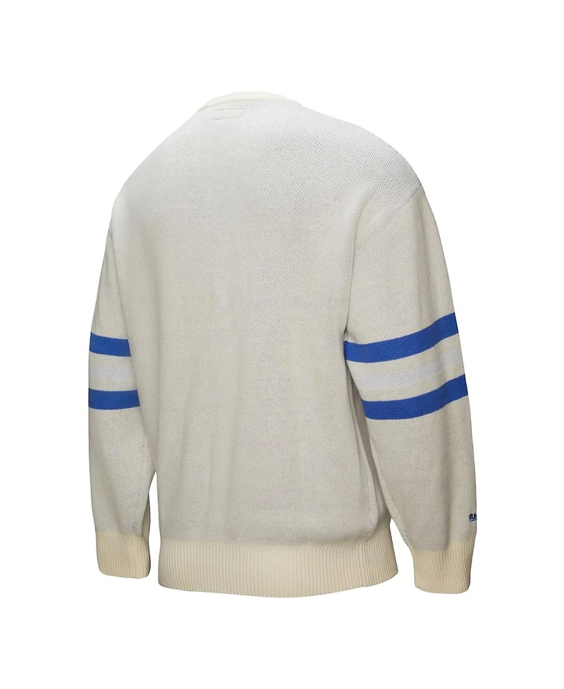 Mitchell & Ness Men's Cream Kentucky Wildcats Retro Pullover Sweater