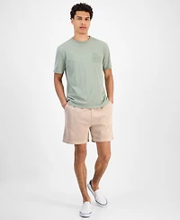 Sun + Stone Men's Short Sleeve Embroidered Crewneck T-Shirt, Exclusively at Macy's