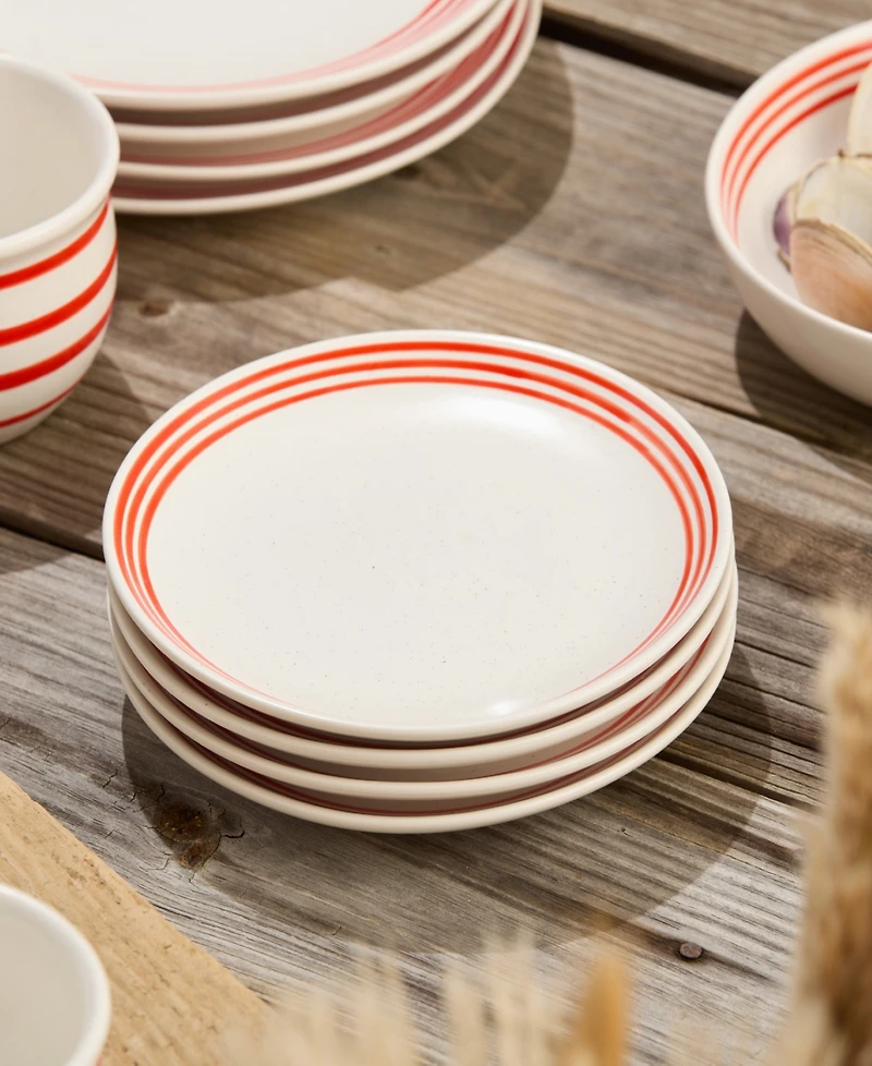 Certified International Dockside 4-Pc. Salad Plates, Service For 4