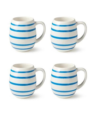 Certified International Dockside 4-Pc. Mugs, Service For 4