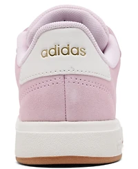 Adidas Toddler Girls Grand Court 00s Stay-Put Closure Fastening Strap Casual Sneakers from Finish Line