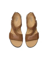 Clarks Women's Laurieann Faye Slip On Flat Sandals