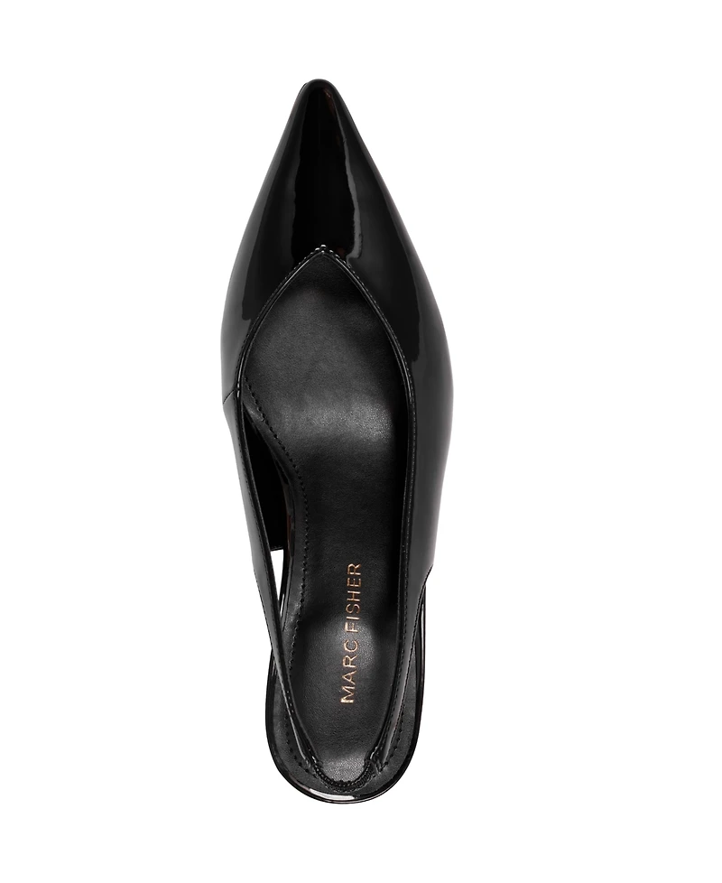 Marc Fisher Women's Labela Slingback Kitten Heel Pumps
