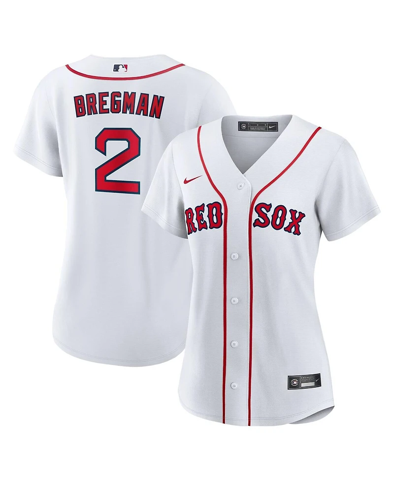 Nike Women's Alex Bregman White Boston Red Sox Home 1. 0 Replica Player Jersey