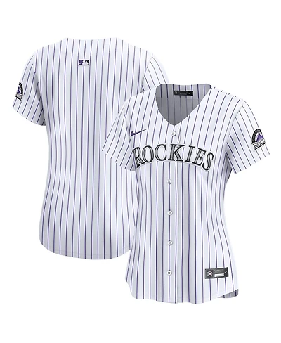 Nike Women's White Colorado Rockies Home Limited Jersey