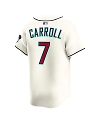 Nike Men's Corbin Carroll Cream Arizona Diamondbacks Home Limited Player Jersey