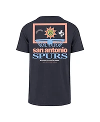'47 Brand Men's Navy San Antonio Spurs City Edition Backboard T-Shirt