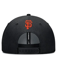 Nike Men's Black San Francisco Giants Rise Gaberdine Adjustable Hat