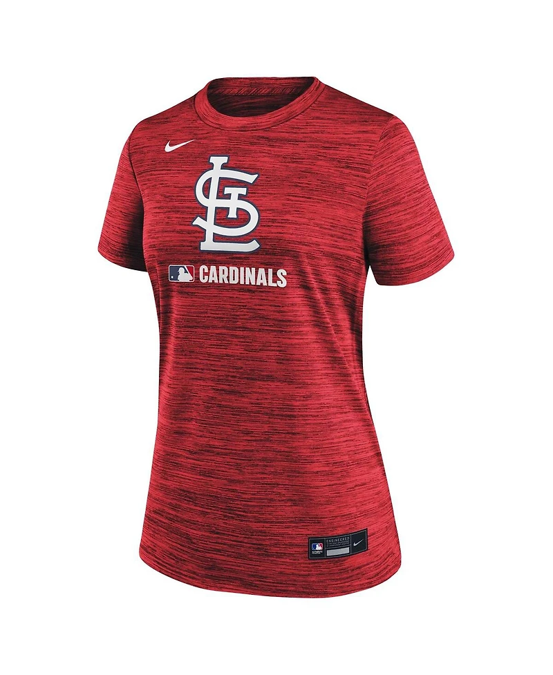 Nike Women's Red St. Louis Cardinals Authentic Collection Velocity Performance T-Shirt