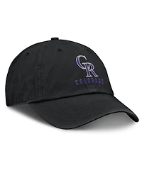 Nike Women's Black Colorado Rockies Club Adjustable Hat