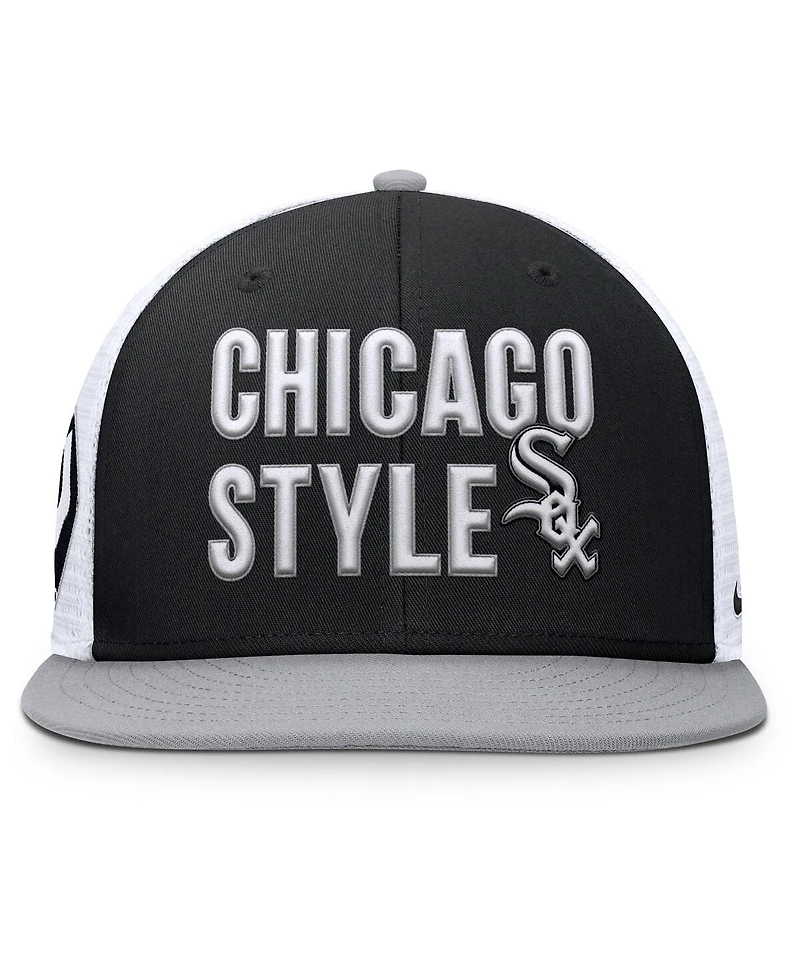 Nike Men's Black Chicago White Sox Pro Trucker Snapback Hat