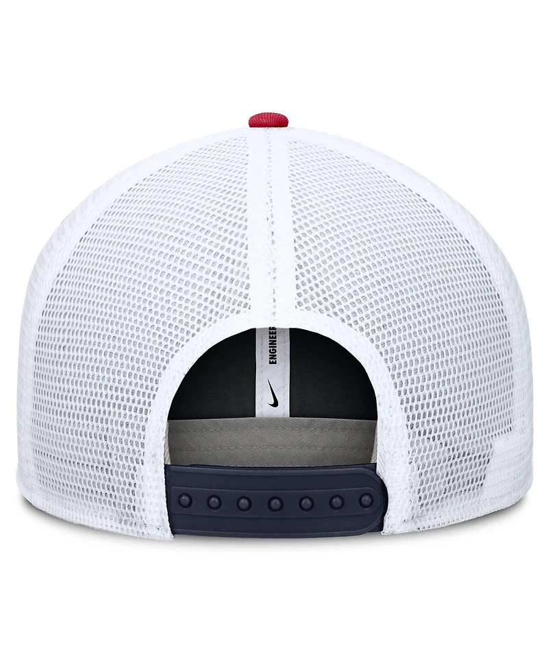 Nike Men's Navy/Red Cleveland Guardians Pro Trucker Snapback Hat