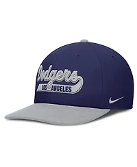 Nike Men's Navy/Gray Los Angeles Dodgers Pro Performance Snapback Hat