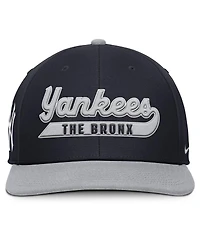 Nike Men's Navy/Gray New York Yankees Pro Performance Snapback Hat