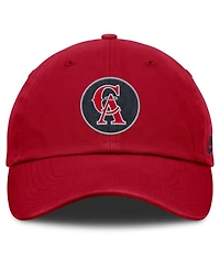 Nike Women's Red California Angels Cooperstown Collection Club Adjustable Hat